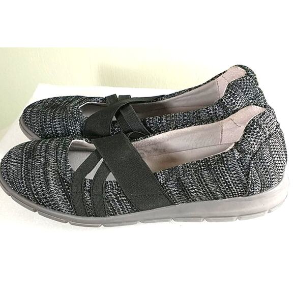 Cliffs by White Mountain Flats Women's Sz 8.5 Gray Black Slip-0n Comfort Shoes - Picture 3 of 8